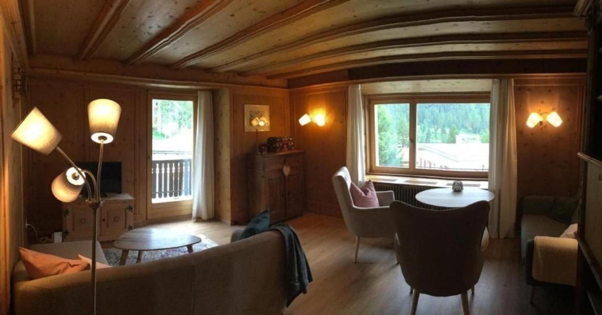Chesa Kober, Wohnung 4 Pontresina Extérieur photo